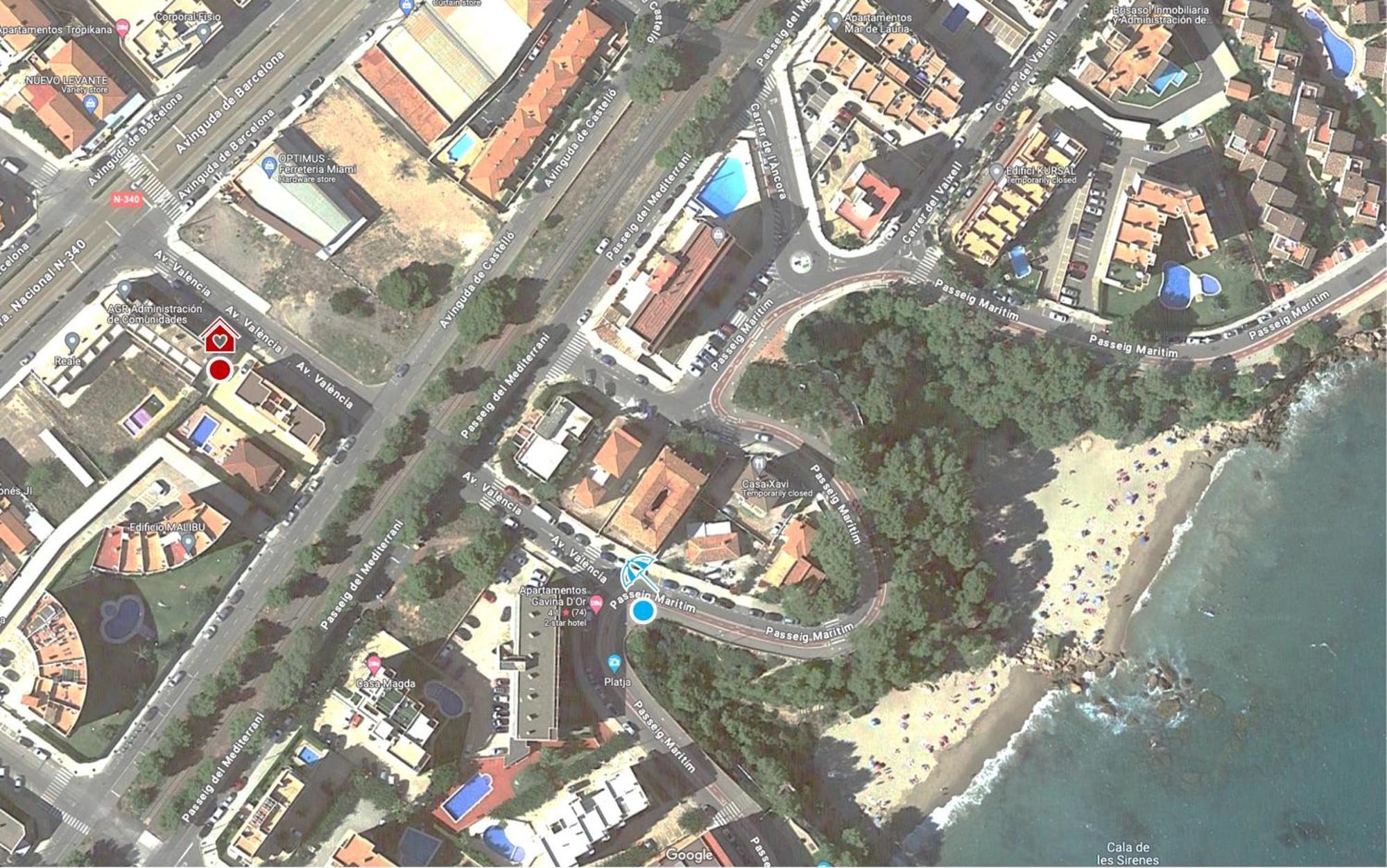Apartamento Con Piscina Y Jardin Espectacular Cala Sirenas - Nuevo Miami Playa Екстериор снимка